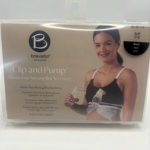 Bravado Black Clip and Pump Nursing Bra
